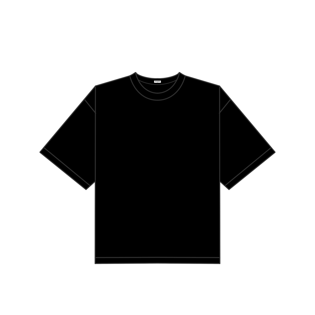 Blank tee - Black