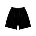 Pleated shorts - Black