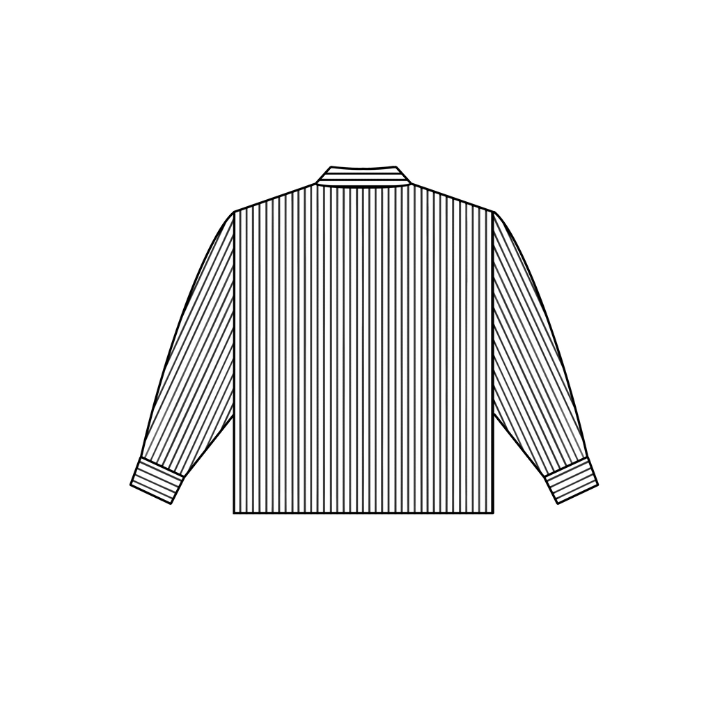 Striped shirt - beige