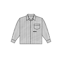 Striped shirt - White